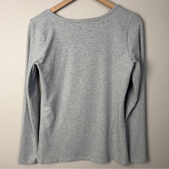 Universal Standard Gray Long Sleeve Top - Picture 6 of 10